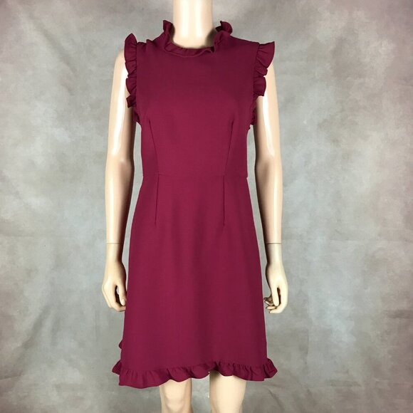JILL STUART Open Back Ruffled Mini Dress NWT 2 - Picture 10 of 16